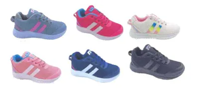 Girls Sneakers, Size 10-4, Ages 3-8 years