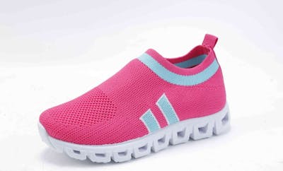 Girl's Youth Step-in Sneakers - Size 12-4, Age 6-9 Years