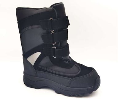 Winter Snow &amp; Cold Weather Boots, Black 13-3