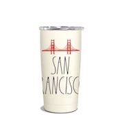Insulated Water Tumblers - San Francisco, Stainless Steel