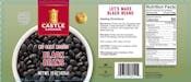 Canned Black Beans, No Salt Added - Full Pallet