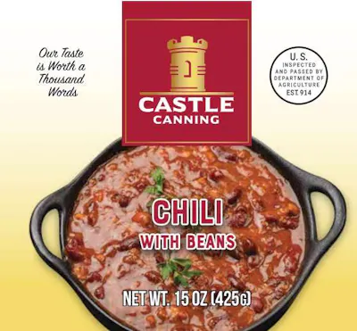 Canned Chili with Beans - Full Pallet