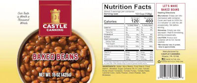 Canned Baked Beans - Full Pallet