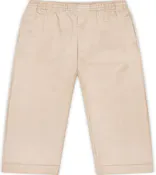 Unisex Pull-On Husky Pants - Size 16H, Khaki