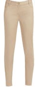 Girls Super Stretch Pants - Size 7, Khaki