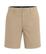Boys Flat Front Husky Shorts - Size 10H ,Khaki