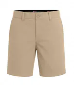 Boys Flat Front Husky Shorts - Size 14H, Khaki