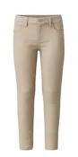 Girls Ponte Knit Pants - Size 4, Khaki
