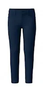 Girls Ponte Knit Pants - Size 5, Navy