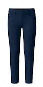 Girls Ponte Knit Pants - Size 18, Navy