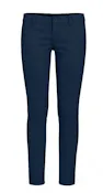 Juniors' Uniform Pants - Navy, Size 11, Skinny Leg