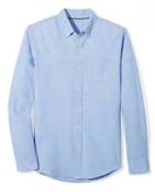 Boys' LS Oxford Shirts - Blue, XXS