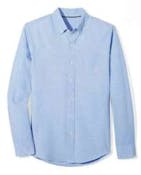 Boys' LS Oxford Shirts - Blue, Med