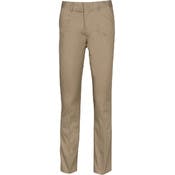 Girls' Uniform Pants - Khaki, Size 5, Adjustable Waistband