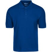 Men's Polo Shirts - Royal Blue, Size Large