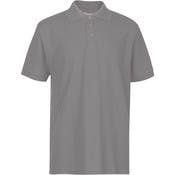 Men's Polo Shirts - Gray, Size XL