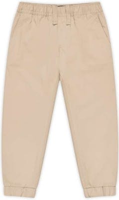 Unisex Twill Jogger Pants - Size 4, Khaki