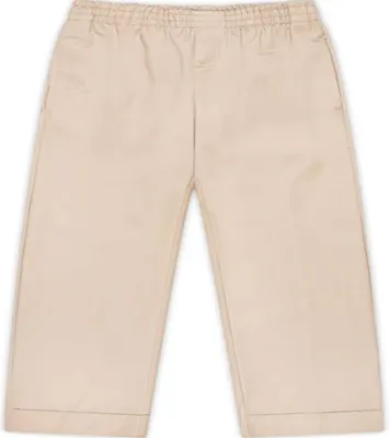 Unisex Pull-On Husky Pants - Size 16H, Khaki
