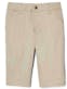 Girls Skinny Stretch Shorts - Size 12, Khaki