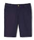 Girls Skinny Stretch Shorts - Size 10, Navy