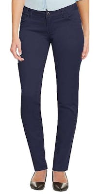 Girls Super Stretch Pants - Size 4, Navy