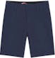 Girls Flat Front Shorts - Size 5, Navy