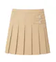Girls' Pleated Skorts - Khaki, Size 14 (1 of 2)