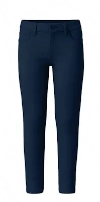 Girls Ponte Knit Pants - Size 5, Navy