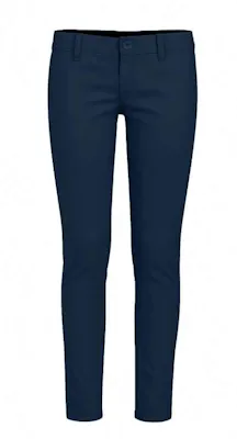Juniors' Uniform Pants - Navy, Size 3, Skinny Leg