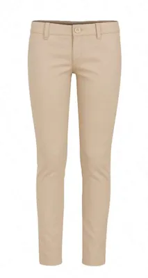 Girls' Uniform Pants - Khaki, Size 5, Skinny Leg