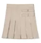 Girls' Pleated Skorts - Khaki, Size 18 (1 of 2)