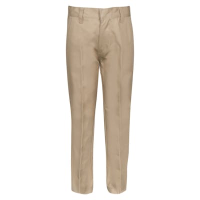 Wholesale Boys' Husky Uniform Pants, Khaki, Size 16H - DollarDays