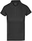 Juniors' Polo Uniform Shirts - Black, Size Medium