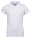 Juniors' Polo Uniform Shirts - White, Size Medium