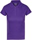 Juniors' Polo Uniform Shirts - Purple, Size Large