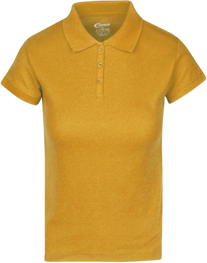 Gold Juniors Polo Shirts - Size 2XL 