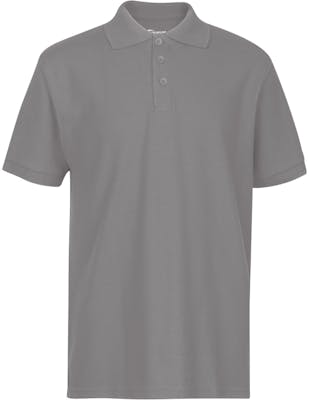 Youth Polo Shirts - Grey, Size 7/8 (S)