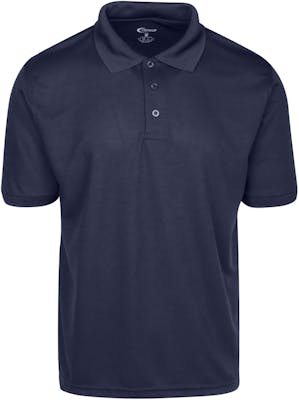 Men's Polo Shirts - Navy, Small, Moisture Wicking