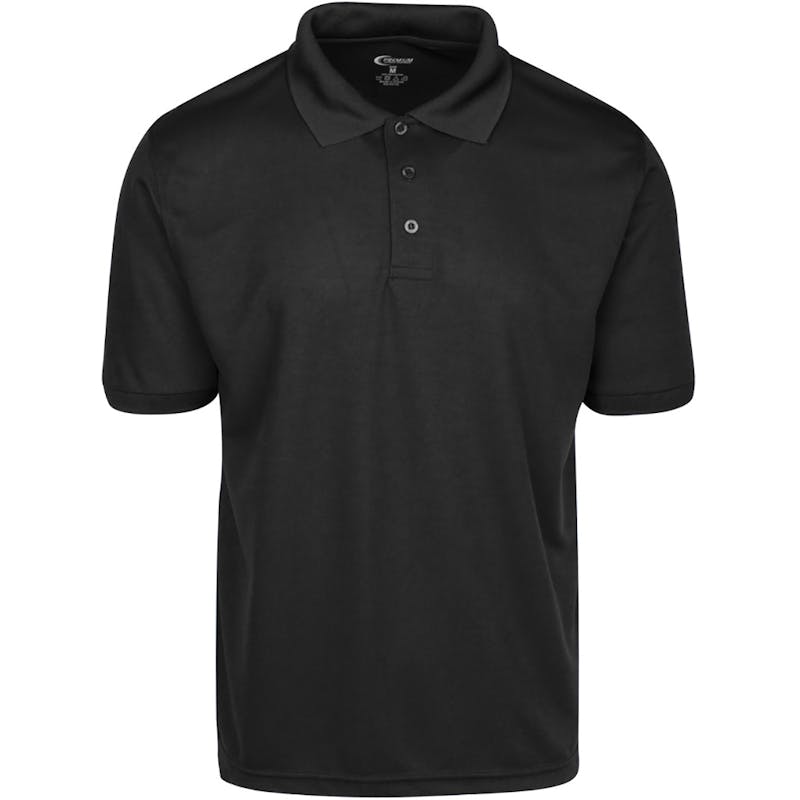 Men's DRI-FIT Polo Shirt - Black  Large