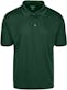 Men's Polo Shirts - Hunter Green, Large, Moisture Wicking