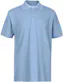 Men's Polo Shirts - Light Blue, XL, Moisture Wicking