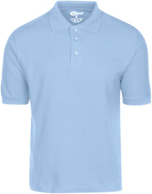Men's Polo Shirts - Light Blue, Size Small