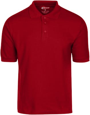 Men's Polo Shirts - Red, Size Small