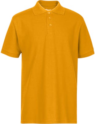 Men's Polo Shirts - Gold, Size 2XL
