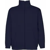 Youth Mock Neck Zippered Sweatshirts - Navy, Size 18/20 (XL)