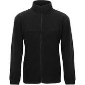 Youth Polar Fleece Jackets - 3/4 (XXS), Black, Full Zip