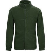 Youth Polar Fleece Jackets - 3/4 (XXS), Hunter Green, Full Zip