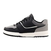Men's Low Court Sneakers - Black/Gray, Sizes 7-12