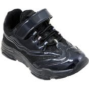 Girls' Athletic Sneakers - Slick Black