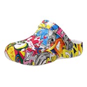 Girls Graphic Clogs - Size 5-10, Age 1-3 Years